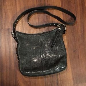 Gently Used Authentic Coach Cross Body Black